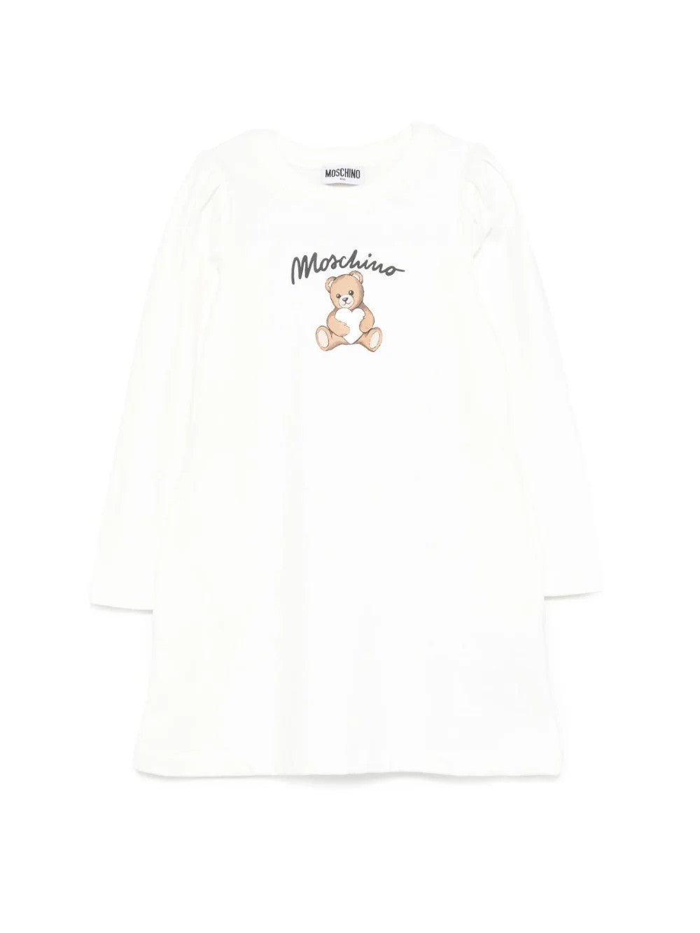 Abito con maniche lunghe HBV0FCLCA40 10063A MOSCHINO KID 