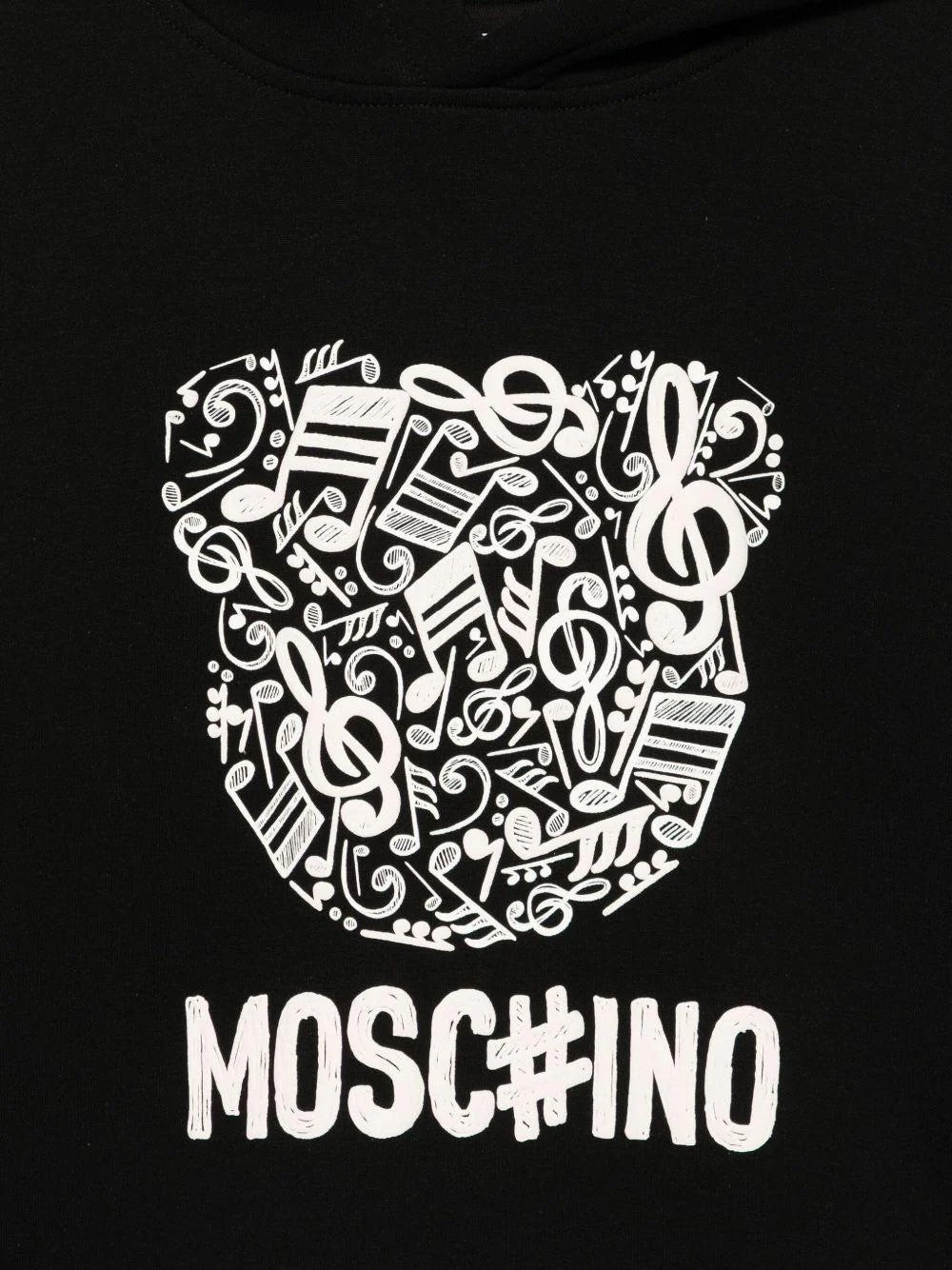 Abito con cappuccio HDV0GRLDA58 60100 MOSCHINO KID 