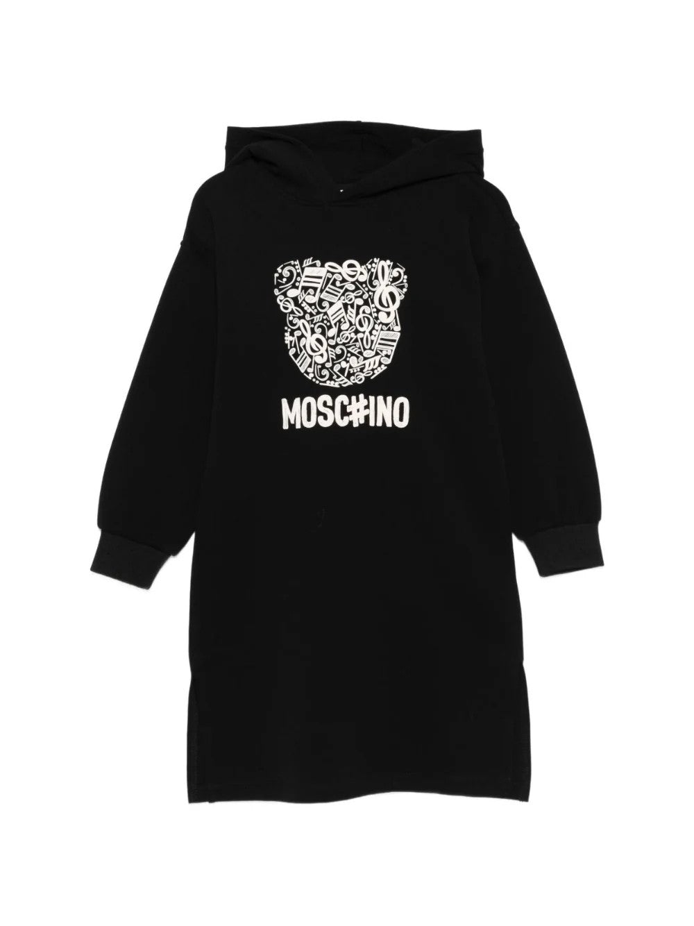 Abito con cappuccio HDV0GRLDA58 60100 MOSCHINO KID 