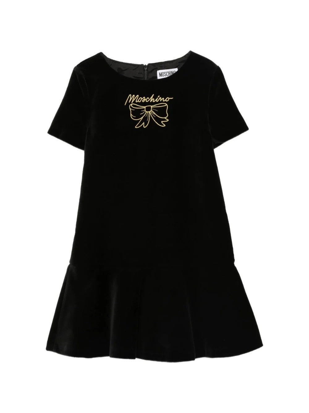 Abito con ricamo HDV0GXLWA07 60100 MOSCHINO KID 