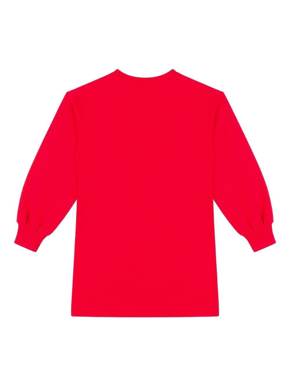 Abito con stampa Teddy Bear HDV0GYLCA83 50109 MOSCHINO KID 