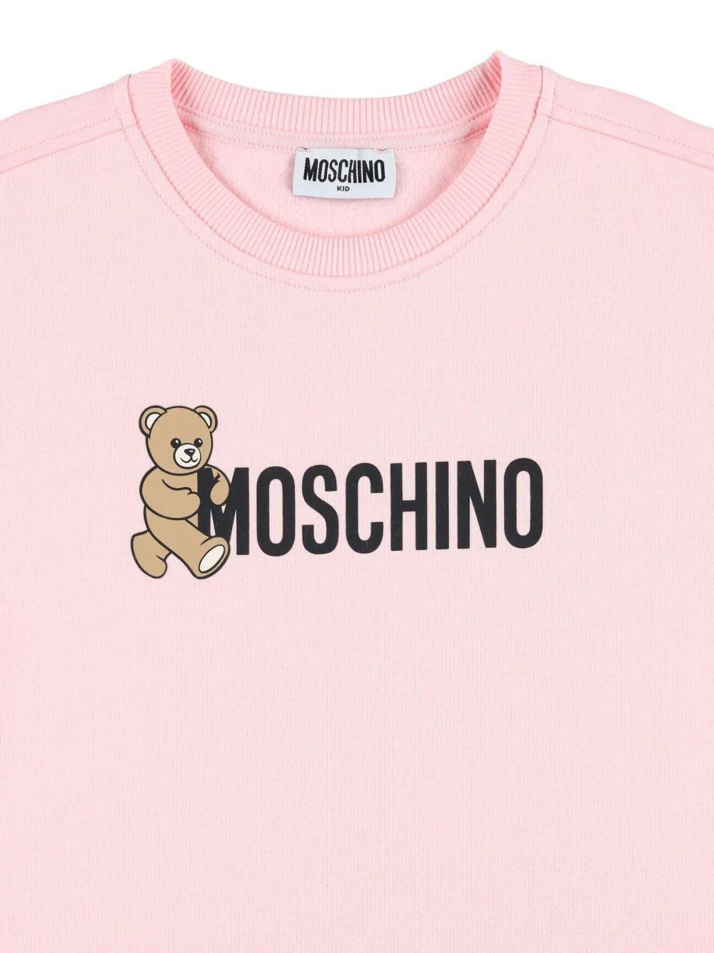 Abito con stampa Teddy Bear HDV0GYLCA83 50209 MOSCHINO KID 