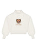 Maglione con ricamo con motivo orsetto