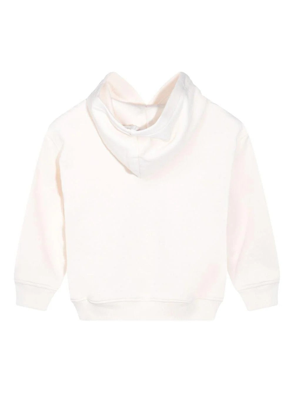 Felpa con stampa Teddy e cappuccio HUF098LCA77 10123 MOSCHINO KID 
