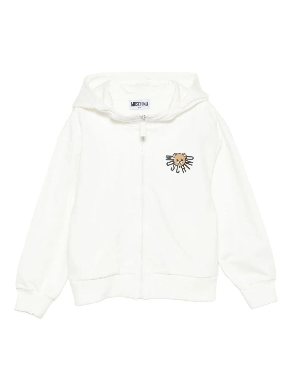 Felpa con stampa Teddy Bear HUF09ELCA40 10063 MOSCHINO KID 