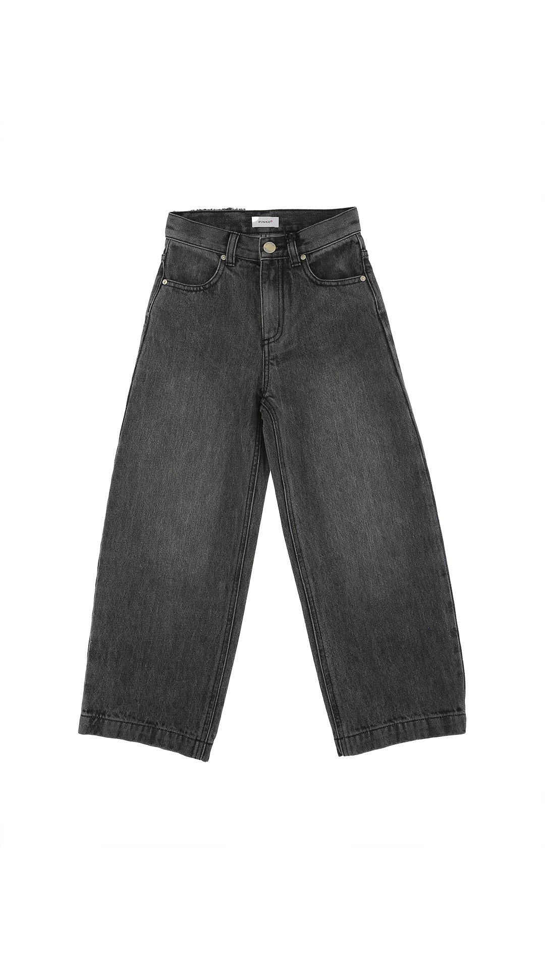Jeans ampi con logo posteriore KFPA022CDF017 D807 PINKO 
