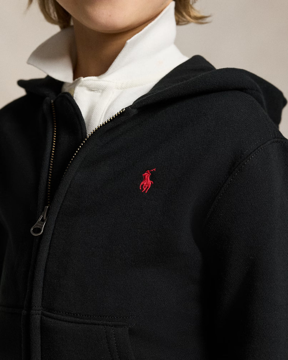 Felpa con cappuccio e cerniera 322547626 003 POLO RALPH LAUREN 