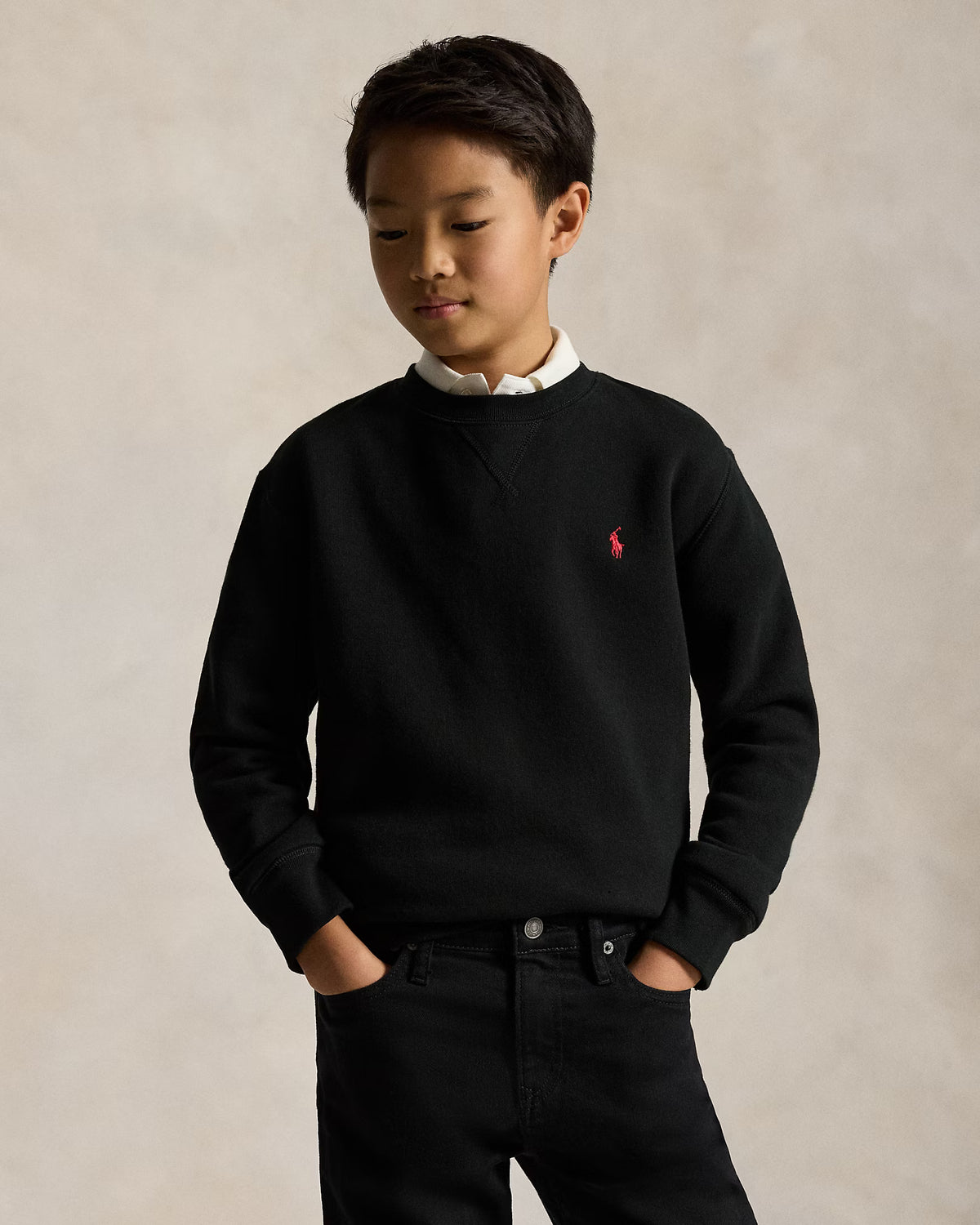 Felpa girocollo 323772102 004 POLO RALPH LAUREN 