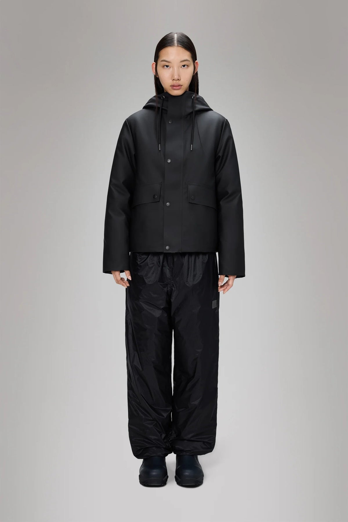 Nome Short W Parka RA21490 BLA RAINS 