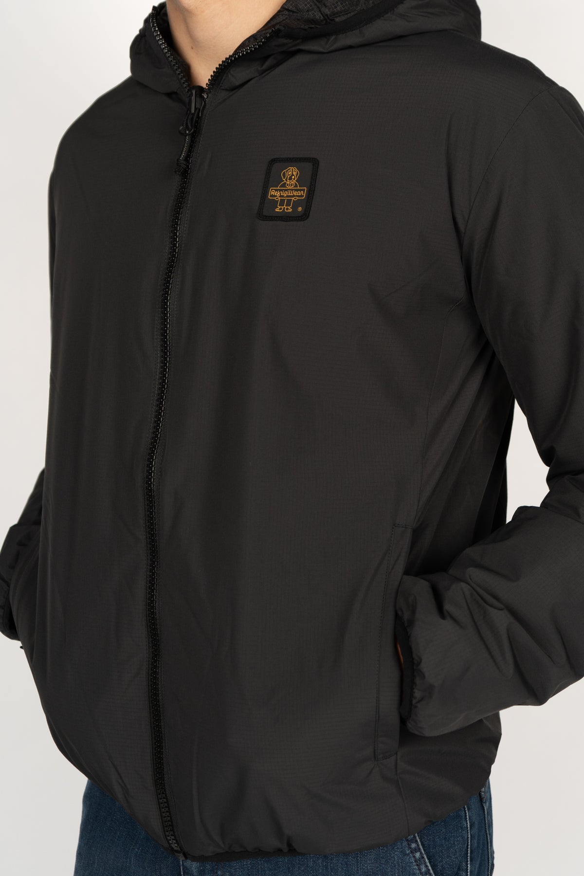 Giacca Con Cappuccio Reversibile Free G79300PL6238 G06000 REFRIGIWEAR 