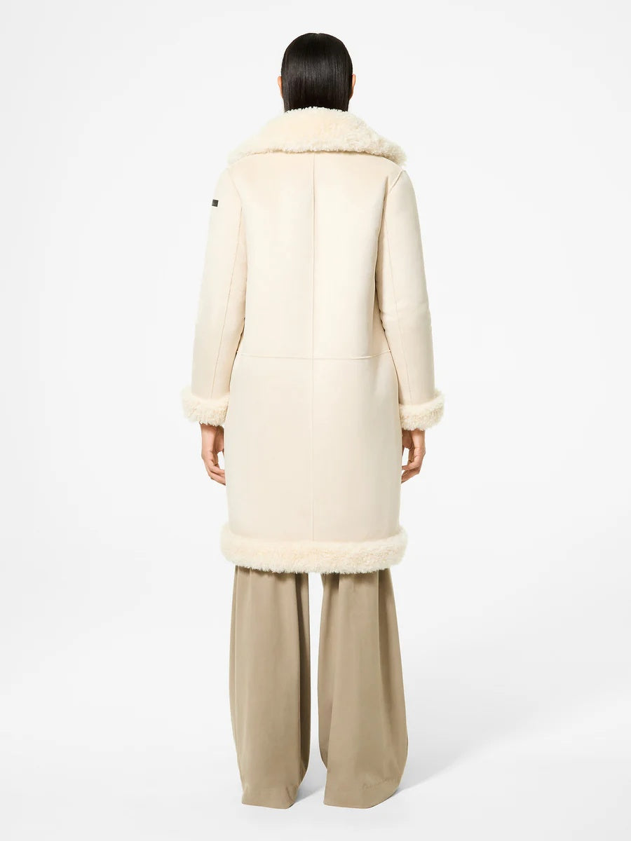 Cappotto lamb coat wom W25570 32 RRD 