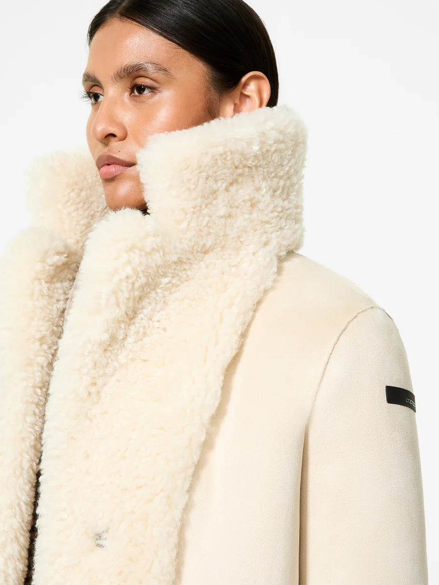 Cappotto lamb coat wom W25570 32 RRD 