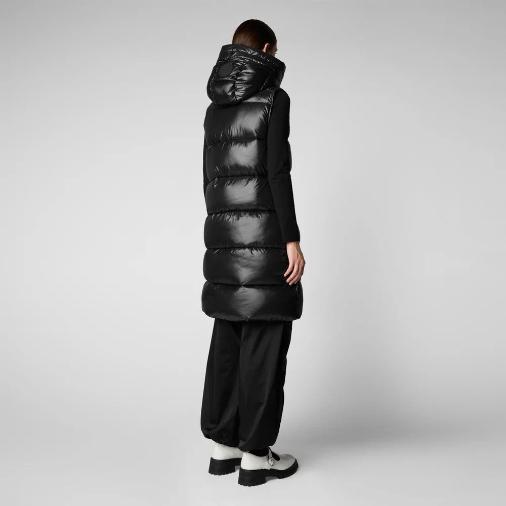 Gilet con cappuccio iria D80302W 10000 SAVE THE DUCK 