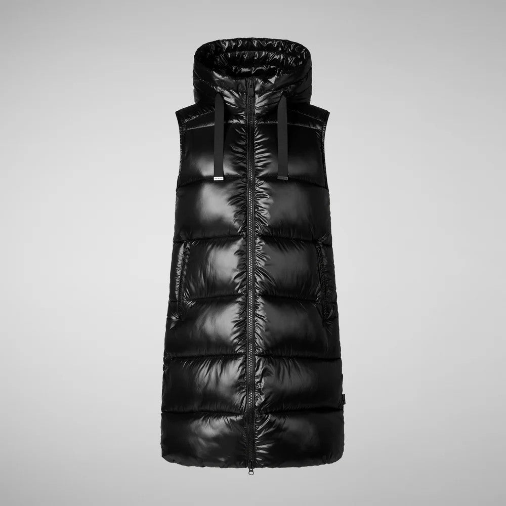 Gilet con cappuccio iria D80302W 10000 SAVE THE DUCK 