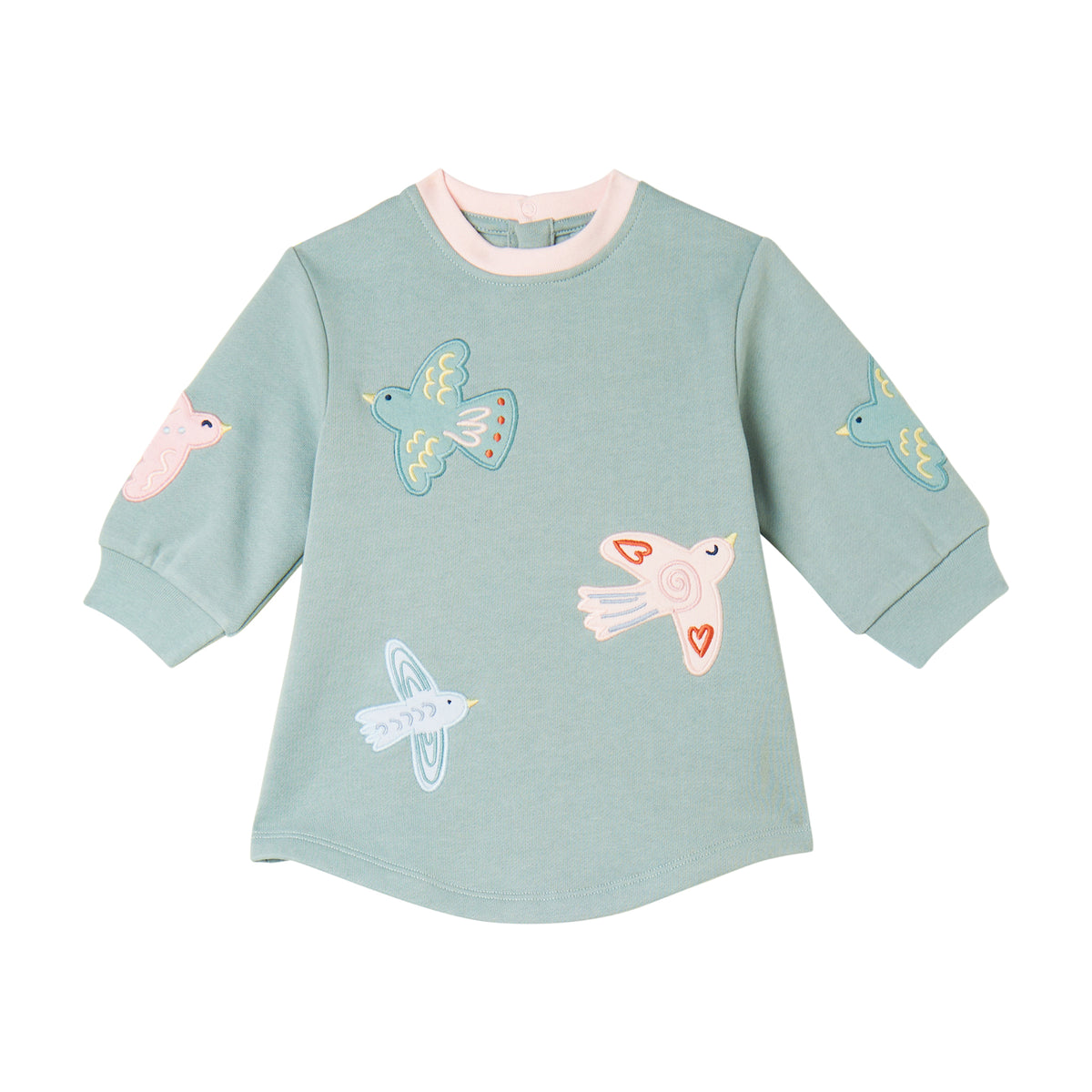 Abito per neonati con ricami TX1120Z3059 923 STELLA MCCARTNEY 
