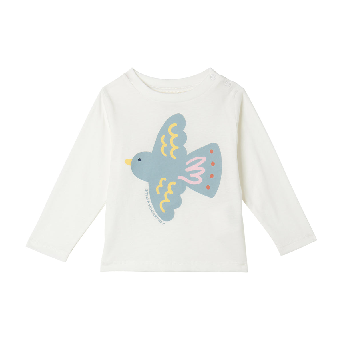 Top a Maniche Lunghe con Grafica Colomba TX8080Z0434 101 STELLA MCCARTNEY 