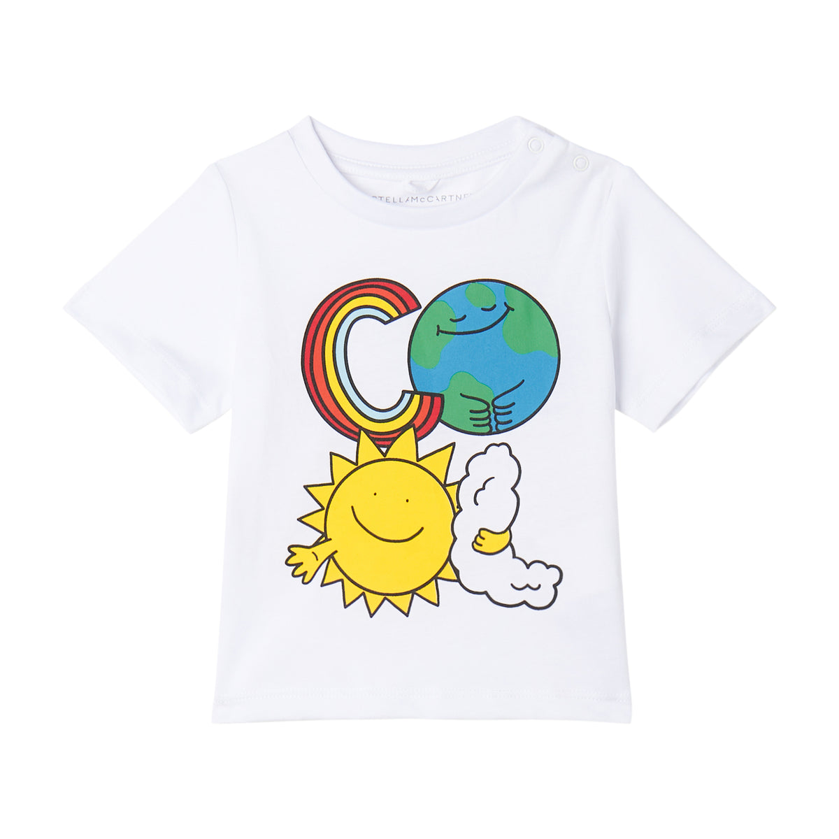 T-Shirt Grafica Amici della Terra TX8521Z0434 100 STELLA MCCARTNEY 