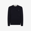 Crew neck sweater in wool and cashmere