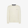 Crew neck sweater in wool and cashmere