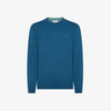 Crew neck sweater in wool and cashmere