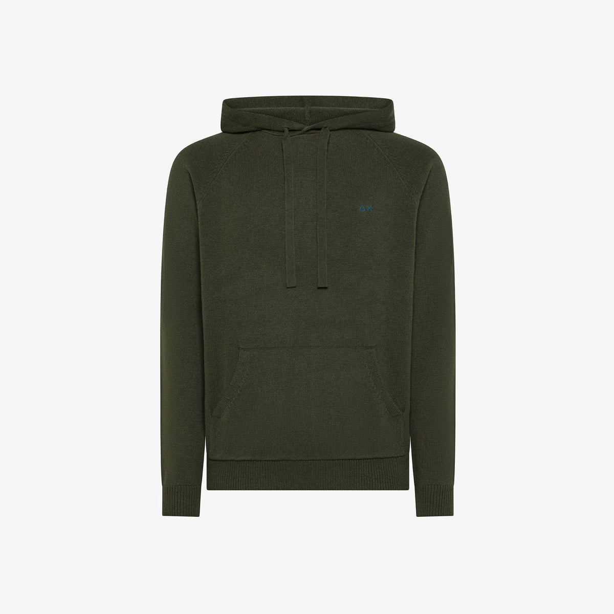 Maglia in misto cashmere con cappuccio K45113 74 SUN68 