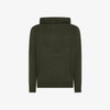 Cashmere blend sweater with hood