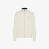 Cashmere blend cardigan with zip