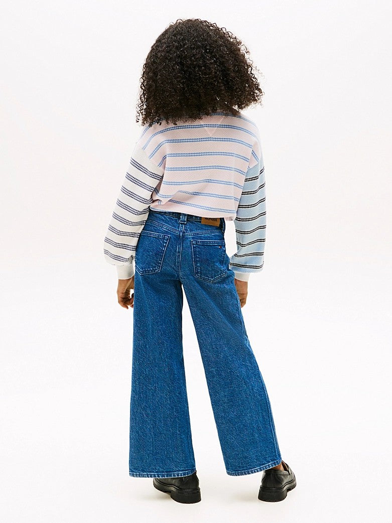 Jeans larghi sbiaditi KG0KG08644T 1A6 TOMMY HILFIGER 