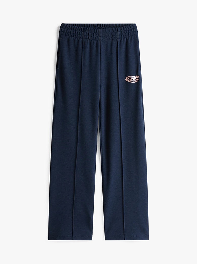 Joggers taglio dritto con logo KG0KG08716J C1G TOMMY HILFIGER 