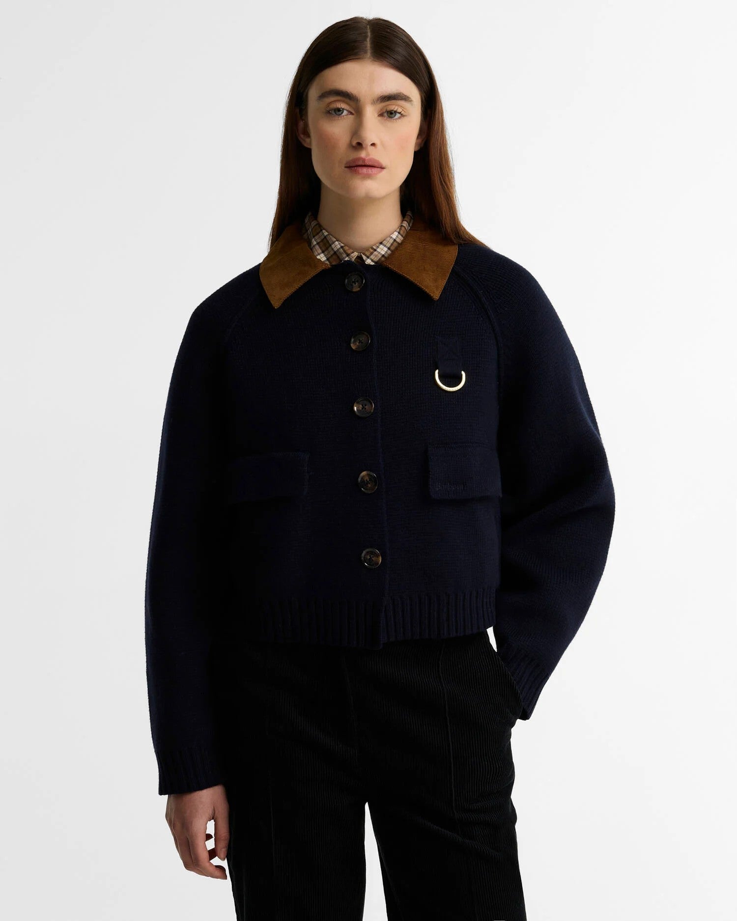 Giacca in maglia Alverstone LKN1794 NY73 BARBOUR 
