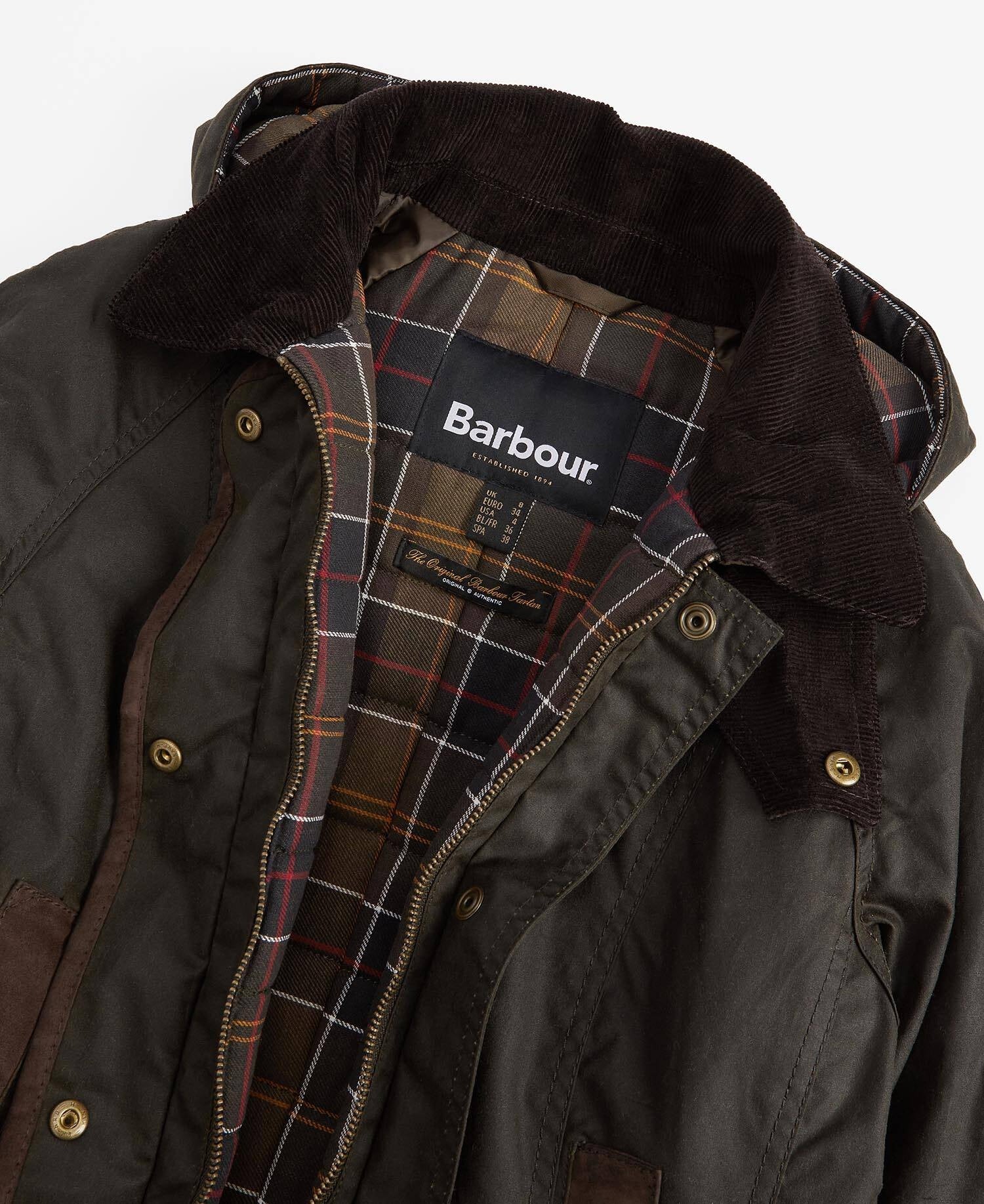 Giacca Bower Wax LWX0534 OL71 BARBOUR 