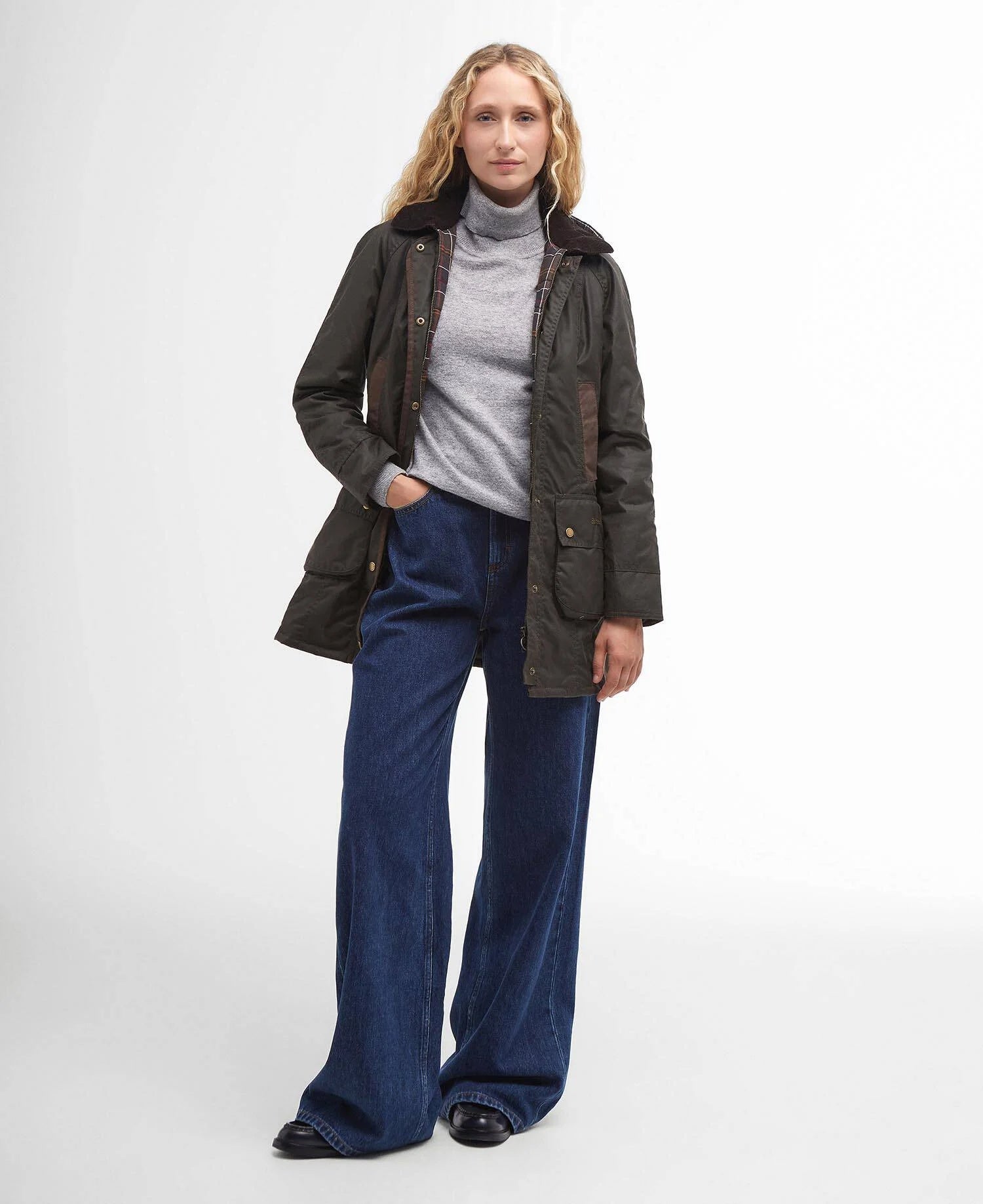 Giacca Bower Wax LWX0534 OL71 BARBOUR 