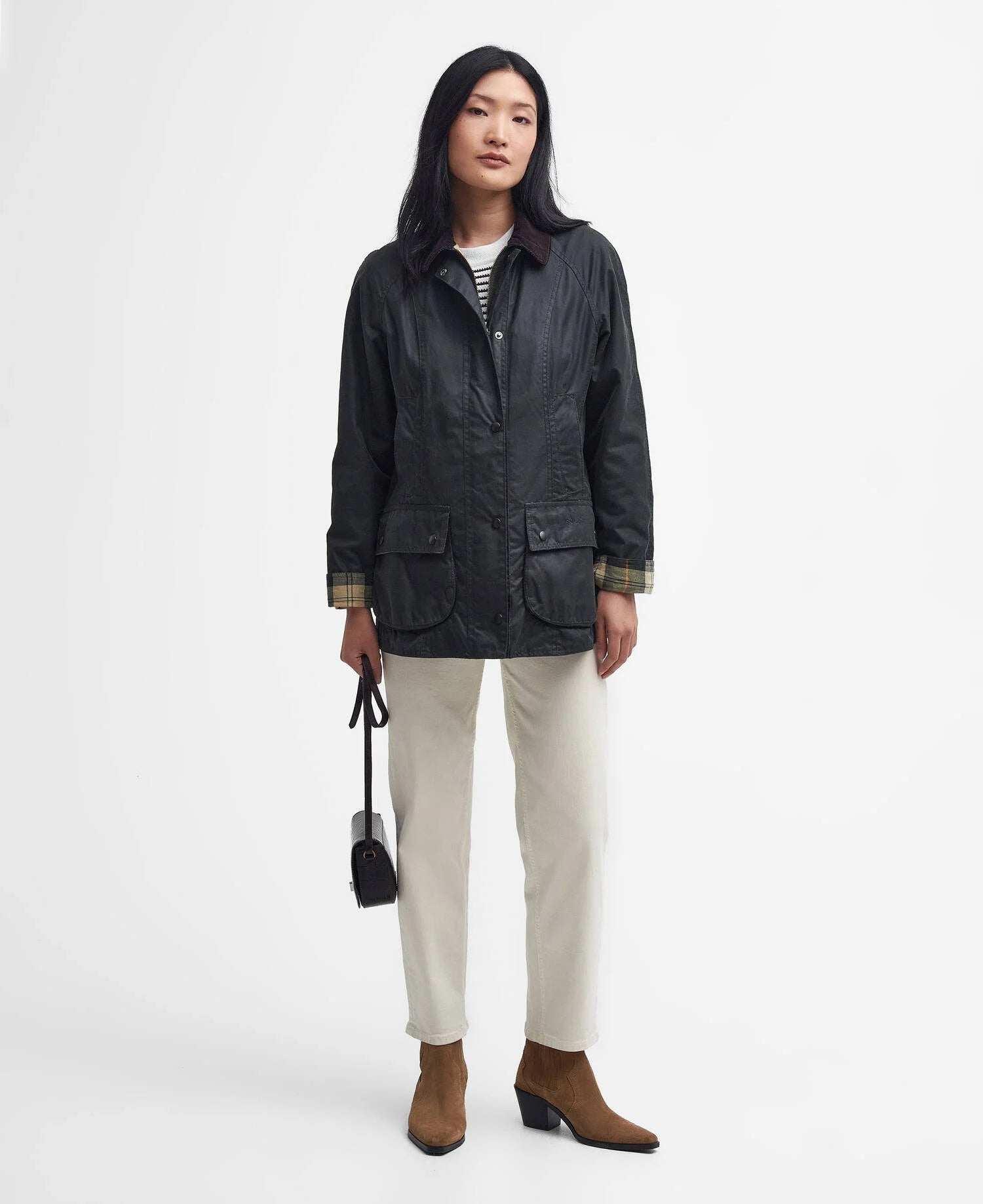 Giacca cerata Beadnell LWX0667 SG91 BARBOUR 