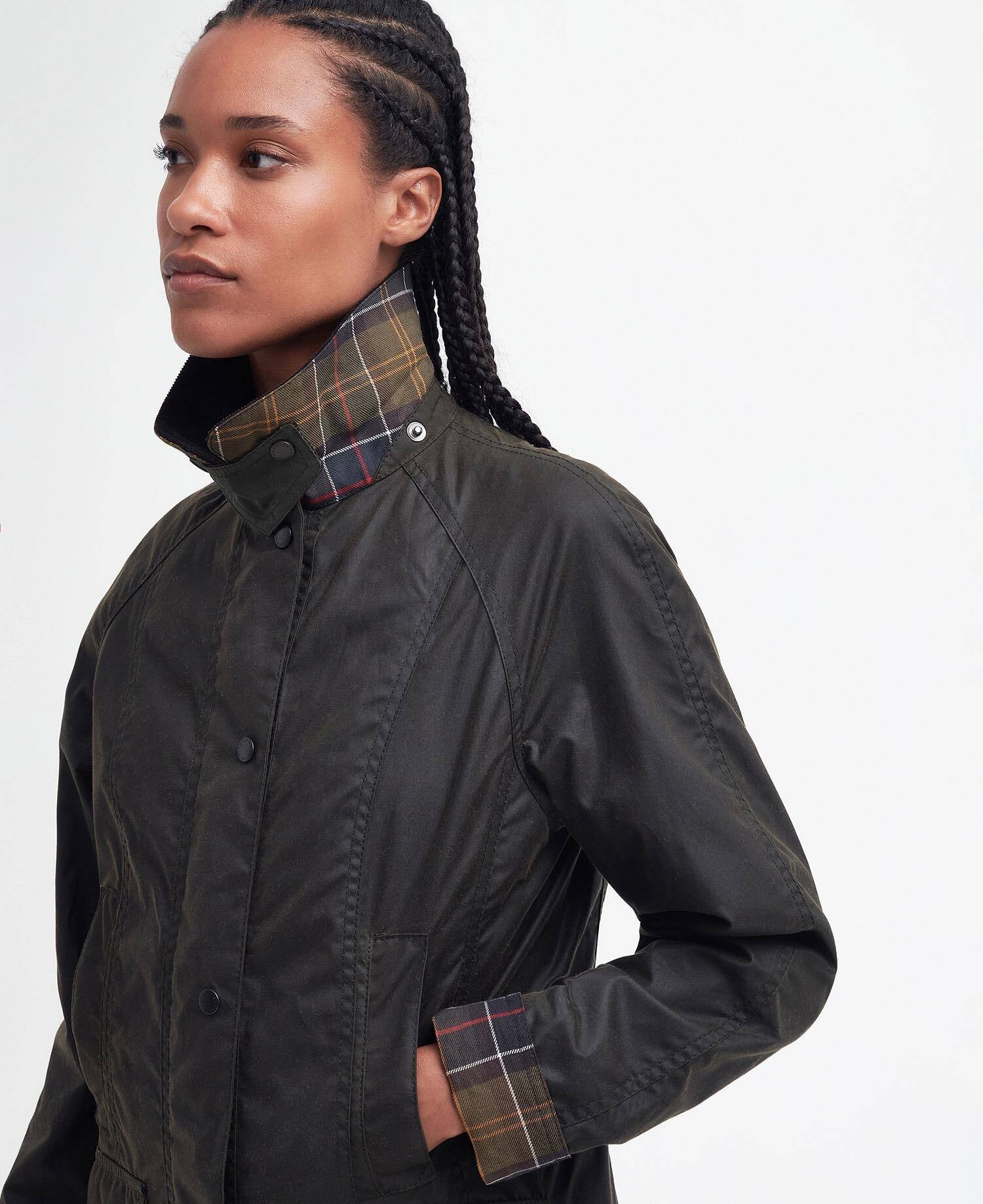 Giacca cerata Beadnell LWX0668 OL71 BARBOUR 