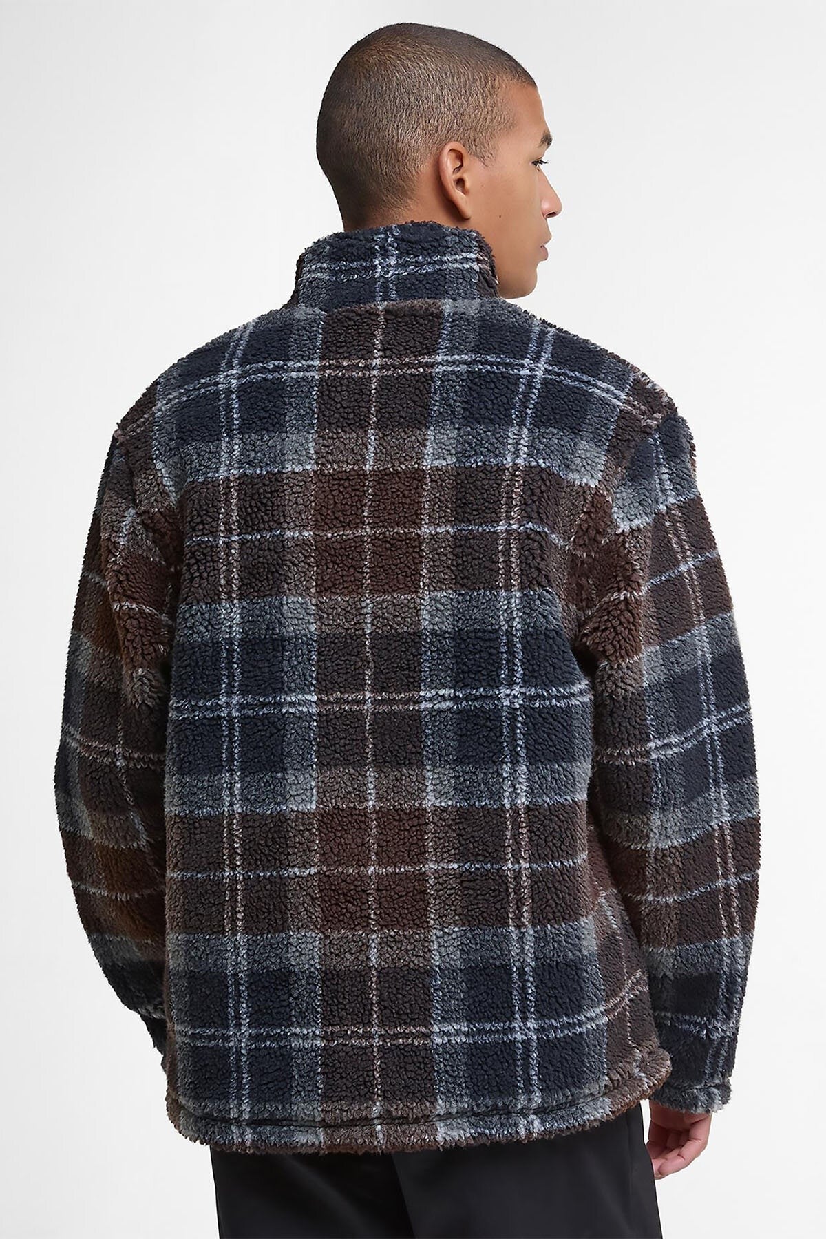 Felpa Barbour Tartan Fleece Zip MFL0187 TN38 BARBOUR 