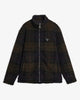 Pile sherpa con motivo tartan