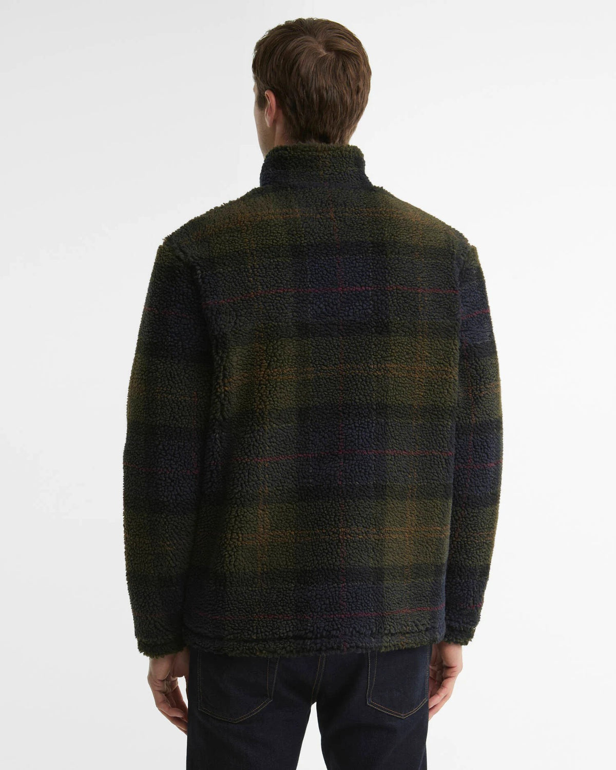 Pile sherpa con motivo tartan MFL0187 TN43 BARBOUR 