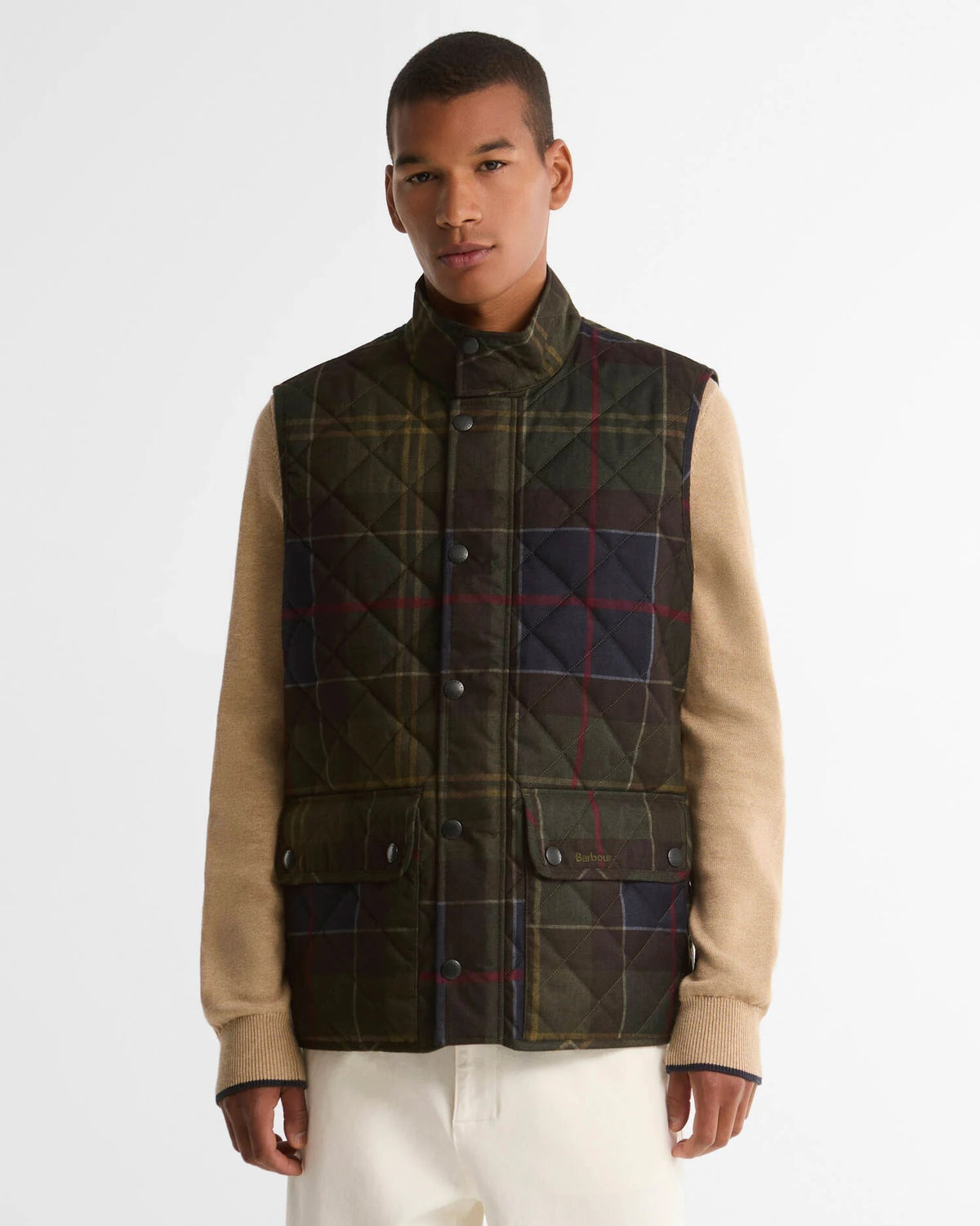 Gilet Lowerdale in tartan Icons MGI0333 TN14 BARBOUR 