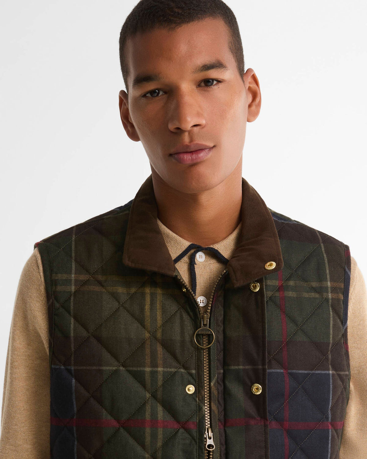 Gilet Lowerdale in tartan Icons MGI0333 TN14 BARBOUR 