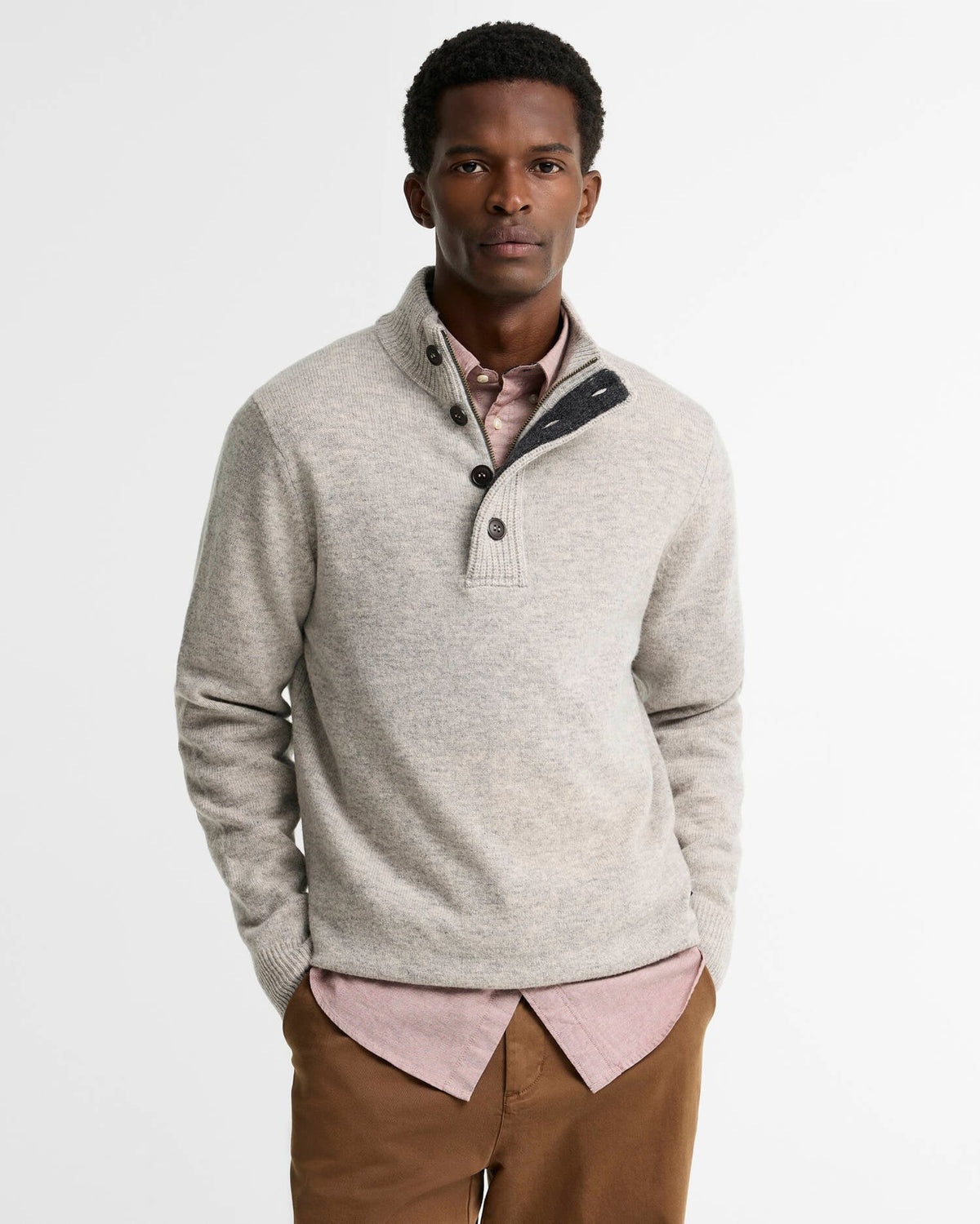 Felpa Essential MKN0585 GY31 BARBOUR 