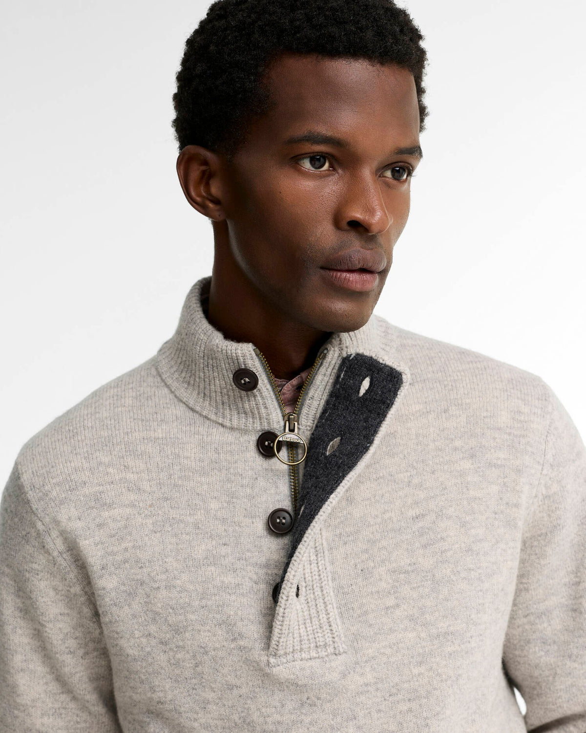 Felpa Essential MKN0585 GY31 BARBOUR 