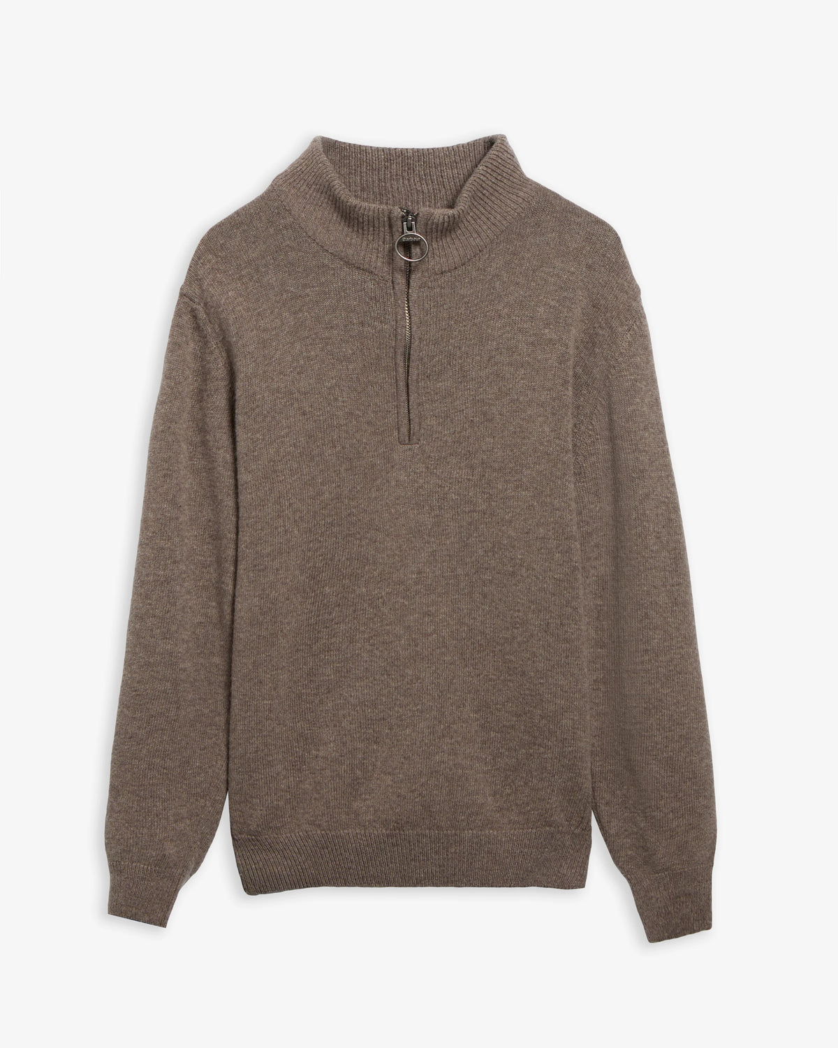 Maglione con zip Patch MKN0731 ST16 BARBOUR 