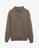 Maglione con zip Patch