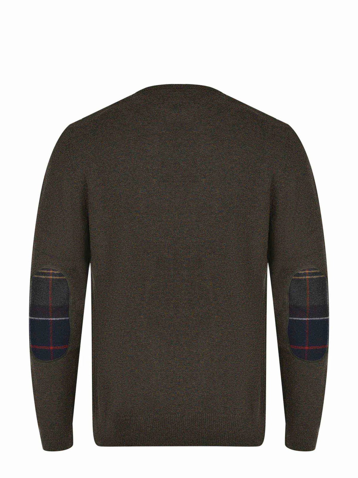 Maglia con dettagli tartan MKN1576 OL91 BARBOUR 