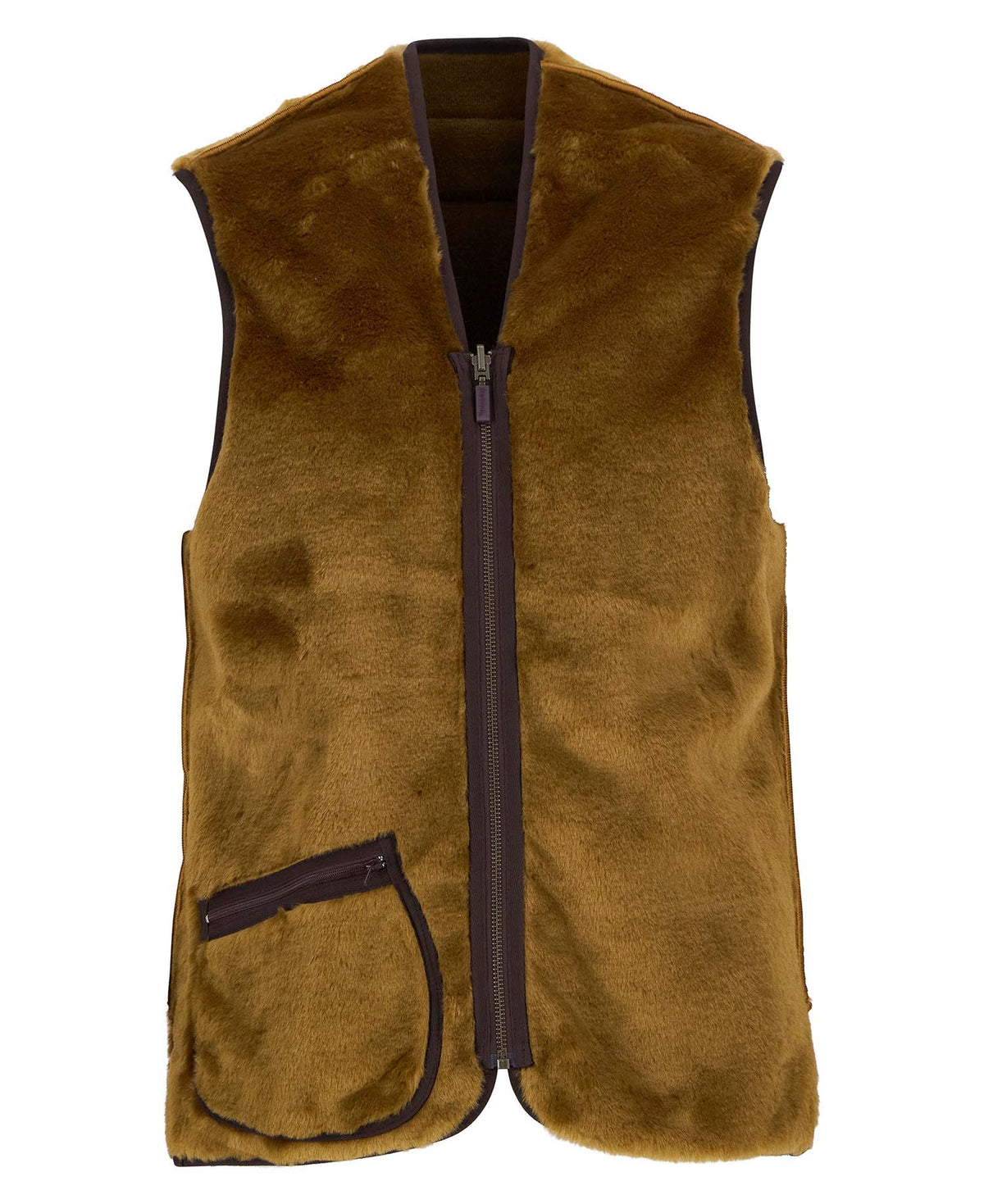 Gilet/fodera in pile caldo con cerniera MLI0004 BR31 BARBOUR 