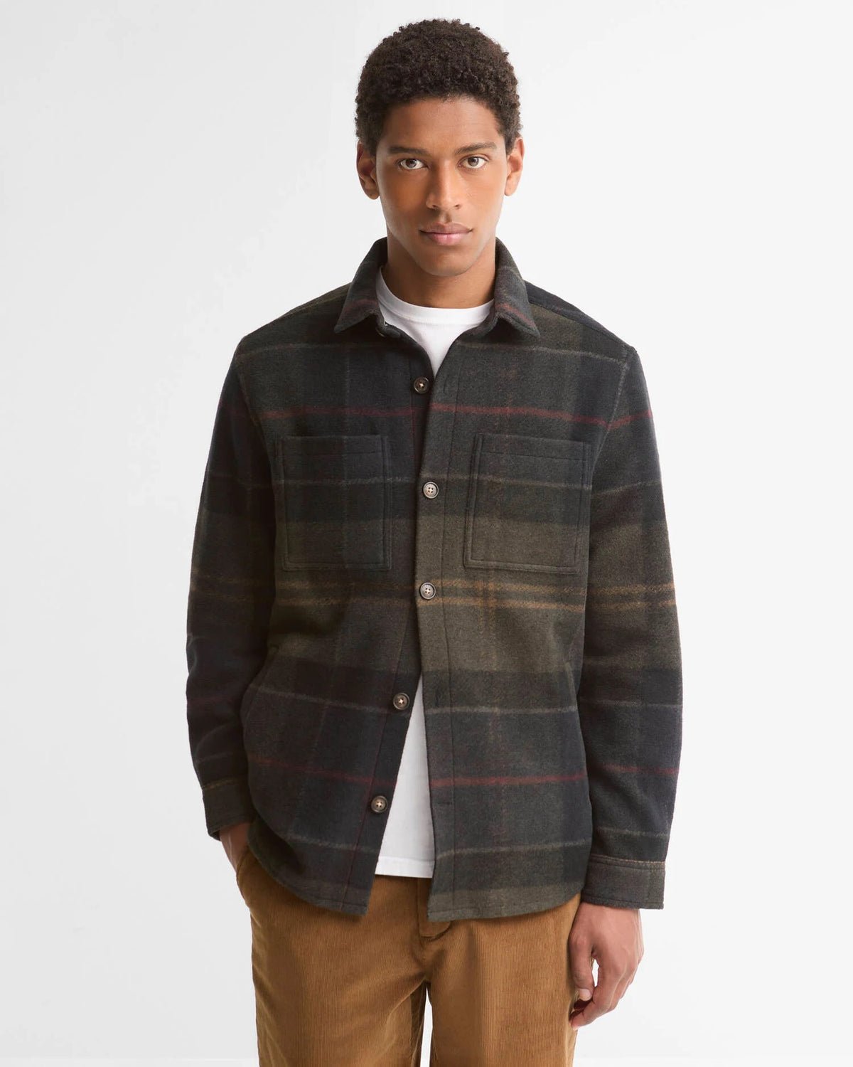 Overshirt Woodlane MOS0511 TN43 BARBOUR 