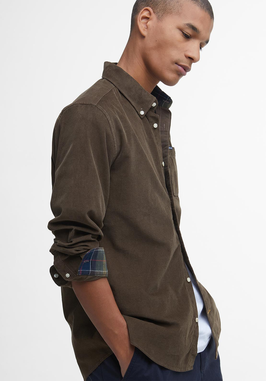 Camicia in velluto a coste Sartoriale MSH5001 BR71 BARBOUR 