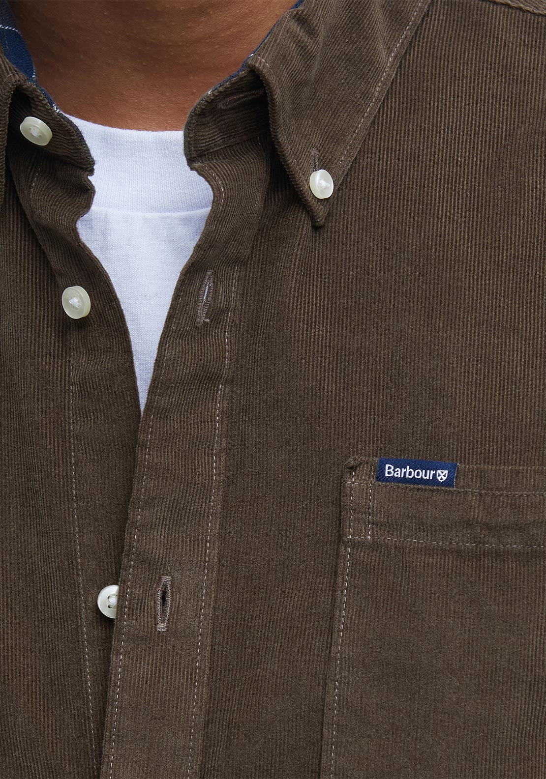 Camicia in velluto a coste Sartoriale MSH5001 BR71 BARBOUR 