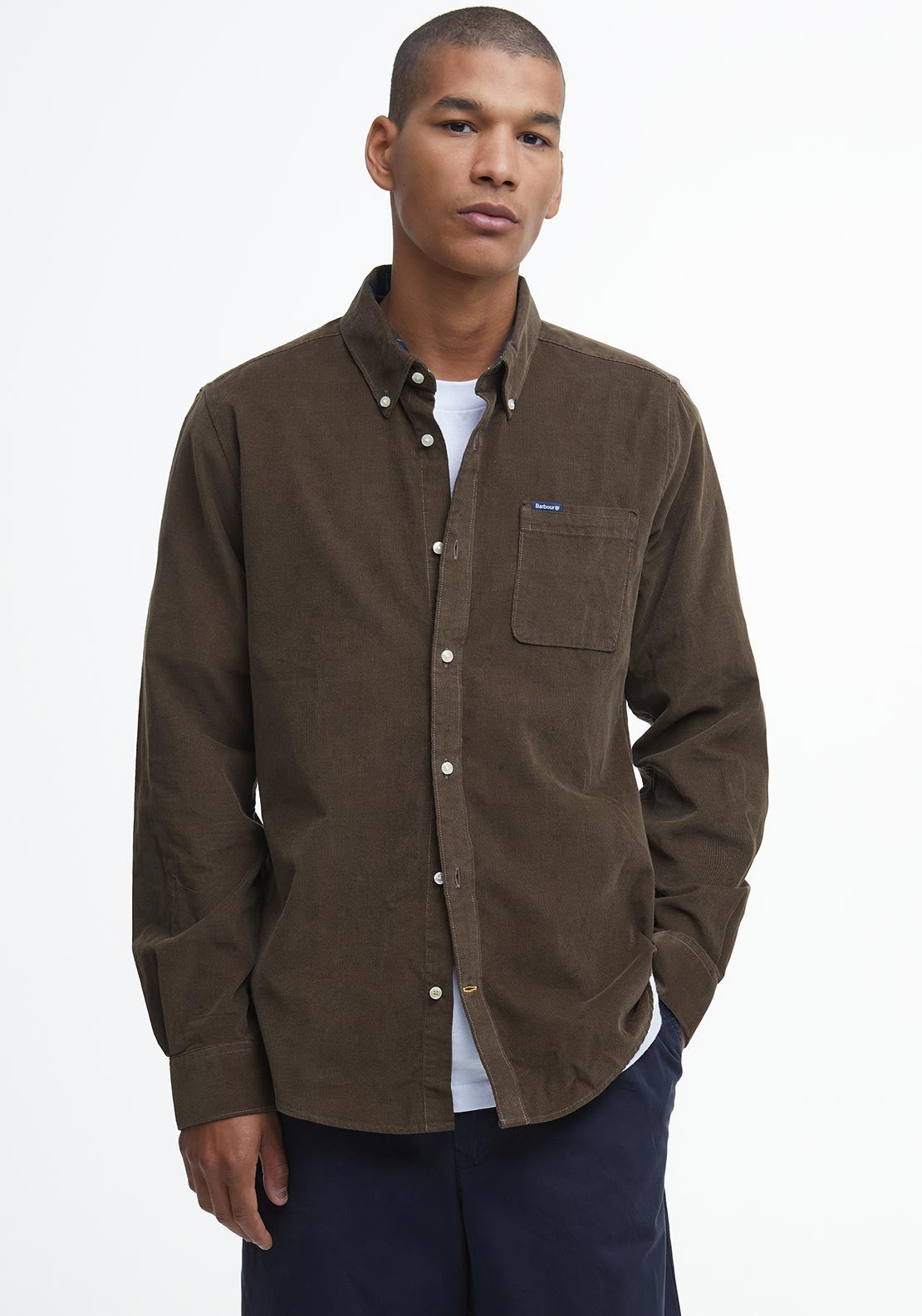 Camicia in velluto a coste Sartoriale MSH5001 BR71 BARBOUR 