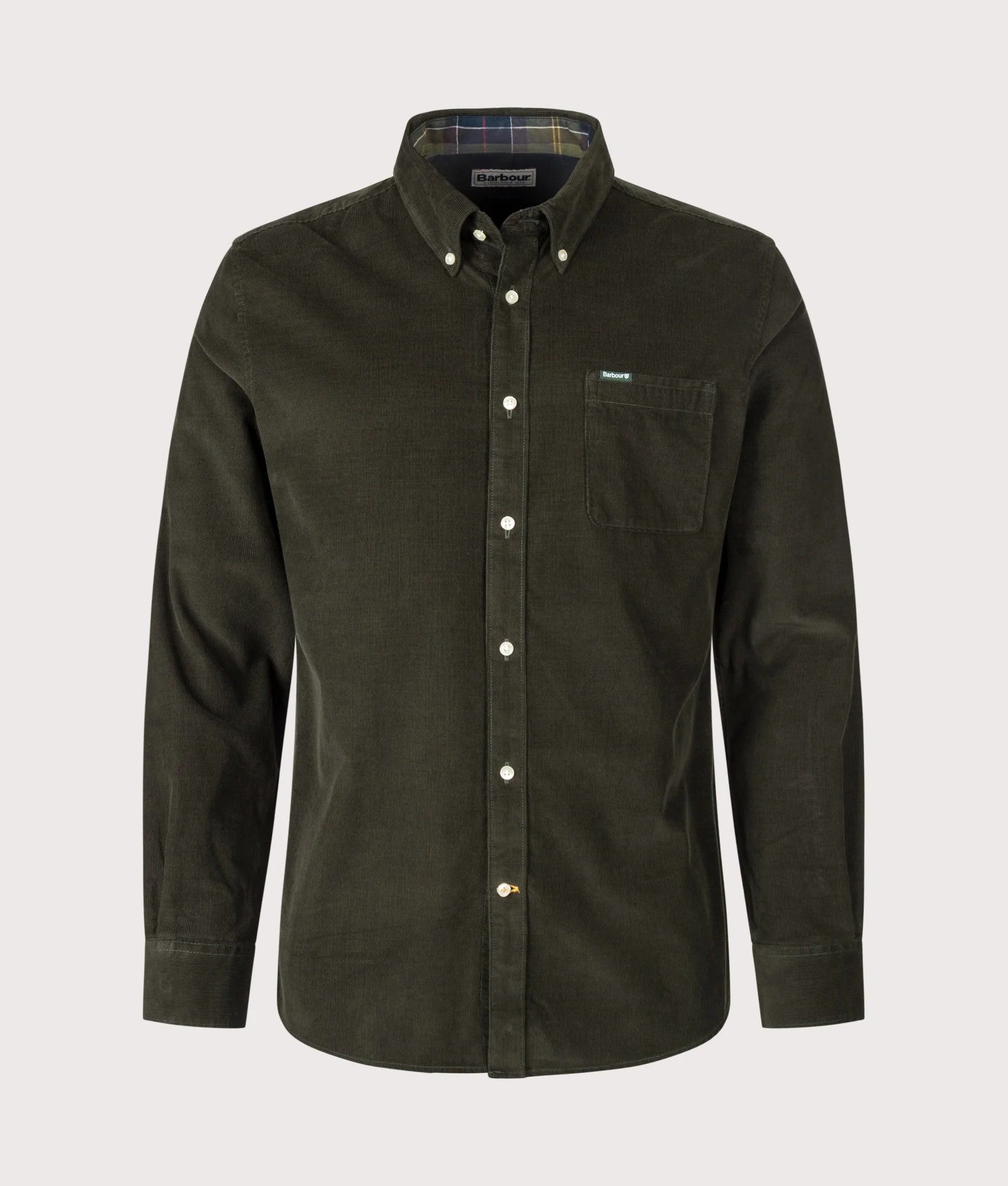 Camicia in velluto a coste Sartoriale MSH5001 GN91 BARBOUR 